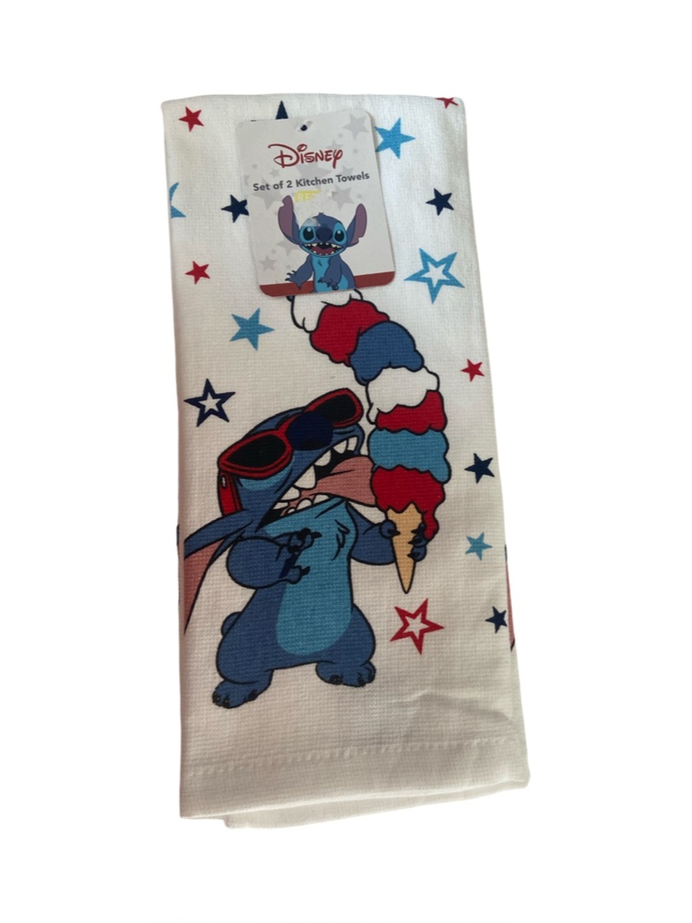 Set of 2 Stitch Kitchen Towels
